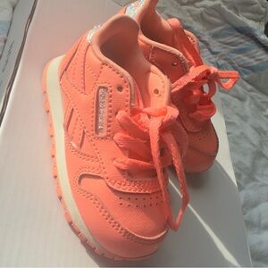 Reebok Kids' Pink/Salmon Sneakers